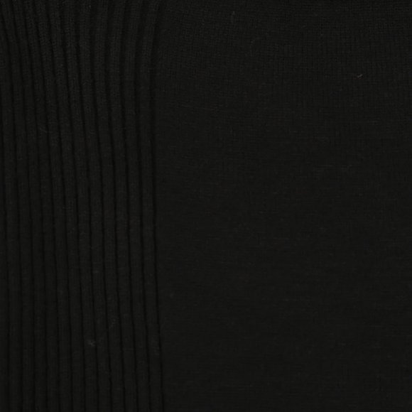 LULUS - Black Ribbed Square Neck Sweater Top - Womens - Size S - Picture 8 of 8